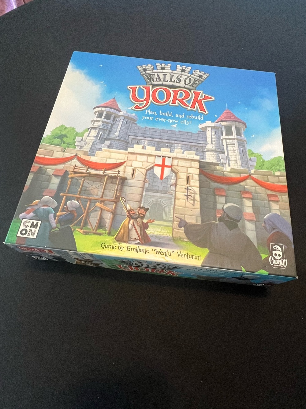Walls of York Board Game - Like New, 100% Complete!